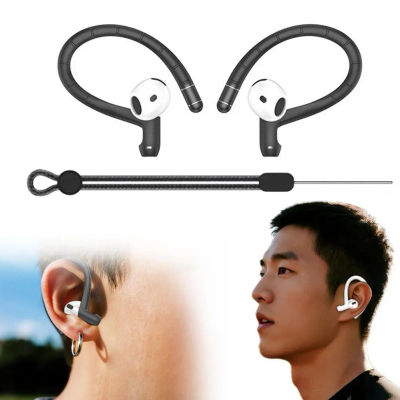 Para Airpods 1/2/3/4/pro/pro 2, Gancho Antipérdida para Auriculares, Adaptador Bluetooth, Soporte para Auriculares Deportivos, Auriculares de Silicona, F8Y5