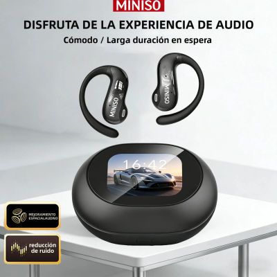 [Auriculares inteligentes con pantalla táctil] Auriculares Bluetooth MINISO MS188, auriculares inalámbricos con traducción AI y micrófono