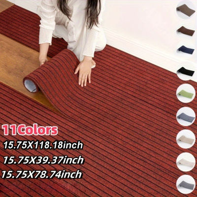 1 rollo de alfombra autoadhesiva, rollo de alfombra autoadhesiva, para uso doméstico, uso comercial, baños, alfombrillas de puerta, alfombrillas para escaleras y alfombrillas para mascotas