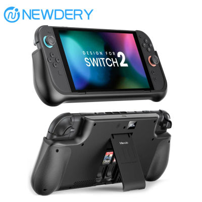 NEWDERY-Paquete de batería para Nintendo Switch 2, estación de batería externa, cargador portátil de respaldo de 10000mAh, soporte ajustable