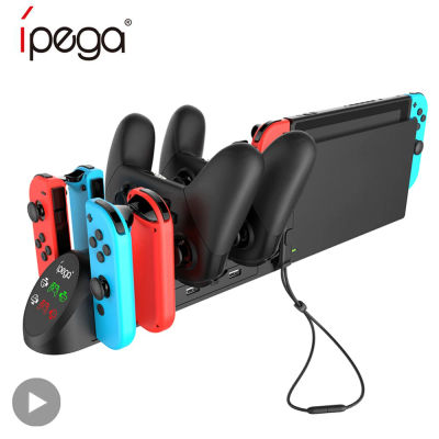 Cargador de batería de Control para Nintendo Switch y consola OLED Joy Con Joycon, base de carga, soporte para controlador de Nintendowitch
