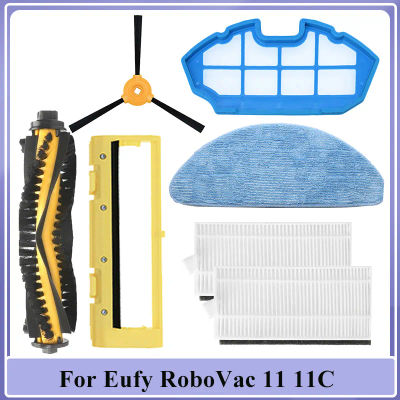Para Eufy 11C Cecotec Conga Excellence 990 Ecovacs Debot N79S repuesto de aspiradora Cepillo Lateral principal accesorios de filtro Hepa