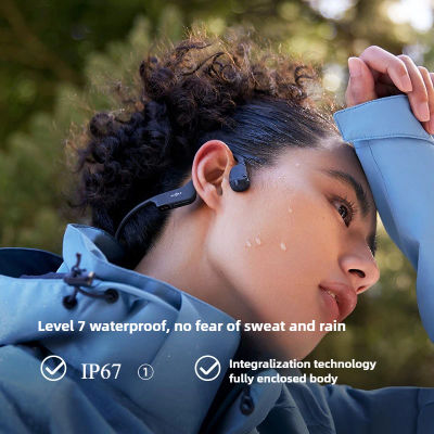 SHOKZ OpenRun Air S803 Auriculares Deportivos Inalámbricos Bluetooth de Conducción Ósea para Correr, No Intrauditivos, Resistentes al Agua IP67, Carga Rápida