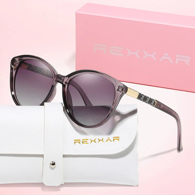 REXXAR gafas de sol polarizadas de alta calidad con forma de ojo de gato para mujer y hombre, gafas de sol sexis de marca a la moda, gafas de sol para fiesta de compras para hombre y mujer