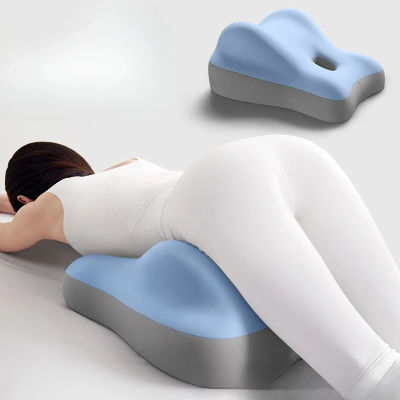 Almohada de cama ergonómica multifuncional, muebles de dormitorio, cojín de cintura de espuma viscoelástica, almohada para abdomen, almohada en forma de cuña