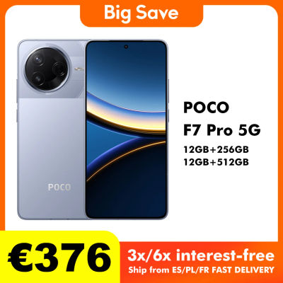POCO F7 Pro 5G 12GB 256GB 512GB NFC Versión global Teléfono móvil sin cargador