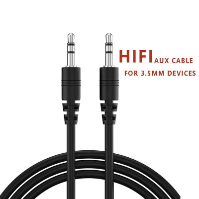 Cable auxiliar de 3,5mm Jack a 3,5 Jack macho Cable de Audio auxiliar para coche para teléfono auriculares altavoz portátil coche MP3/4 Cable auxiliar 0,5 m