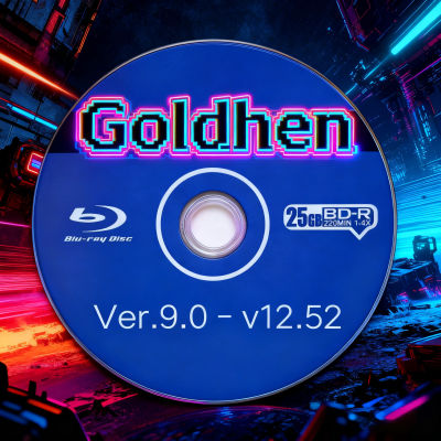 GoldHEN para PS4 Jailbreak Disc V9.0-12.52 Edición de coleccionista CD Herramienta de arranque de 1 clic compatible con cargador de respaldo de elaboración casera FW 9,0-13.52
