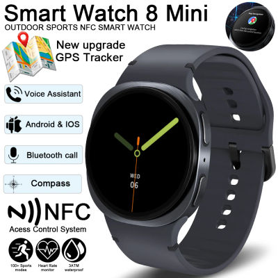 2025 reloj GPS Track relojes inteligentes para hombres mujeres deporte ritmo cardíaco Bluetooth llamada NFC IP68 impermeable brújula Smartwatch 8 Mini