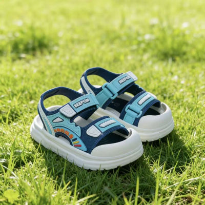 Sandalias de Verano 2026 para Niños, Suela Suave Antideslizante, Zapatos de Playa con Velcro para Bebés y Niños Pequeños
