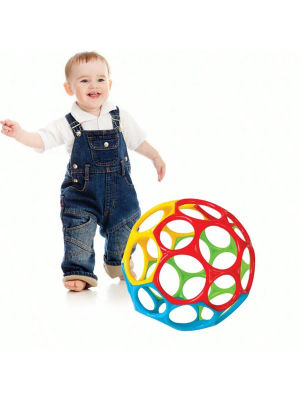 Pelota de agarre colorida para bebés, juguete sensorial hueco y suave para la dentición, fácil de sujetar, para el desarrollo temprano de recién nacidos y bebés.