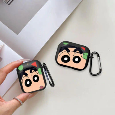 Estuche Protector para Auriculares Airpods Pro Pro3 4 3 Pro2 1 2 con Diseño de Crayon ShinChan