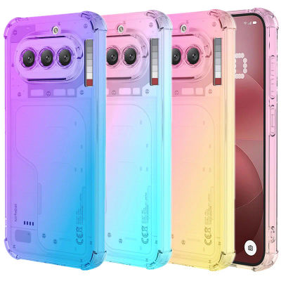 Funda de TPU con Gradiente Antigolpes en las Cuatro Esquinas para Nothing Phone 4A Pro, Funda Protectora Transparente, Fundas, Coque, Capa