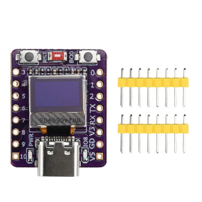 Placa de desarrollo OLED ESP32-C3 con módulo OLED de 0,42 pulgadas antena cerámica Wifi Bluetooth ESP32 Placa de desarrollo Supermini
