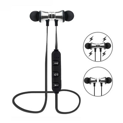 XT11 deportes correr auriculares Bluetooth auriculares inalámbricos magnéticos con micrófono auriculares estéreo de graves para todos los teléfonos