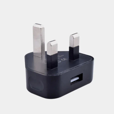 Cargador USB Universal de 1/2/3 puertos, enchufe británico, adaptador de pared de 3 pines con 1/2/3 puertos de carga de viaje para teléfono X Samsung S9, teléfono y tableta