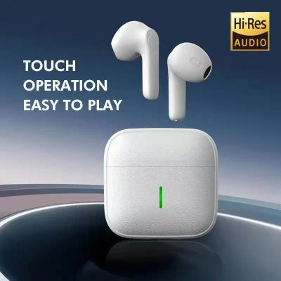 Audífonos inalámbricos Bluetooth JS59 de alta calidad para juegos y deportes electrónicos, con baja latencia, emparejamiento ultra-rápido 5.3 y alta definición.