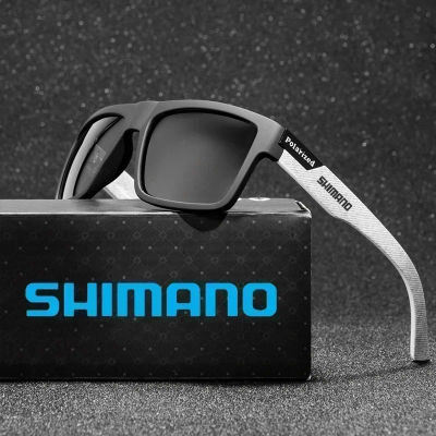 Gafas de Sol Polarizadas Shimano 2026 para Hombre, Lentes de Conducción, Ciclismo, Camping, Senderismo, Pesca, Gafas de Sol Clásicas con Protección UV400