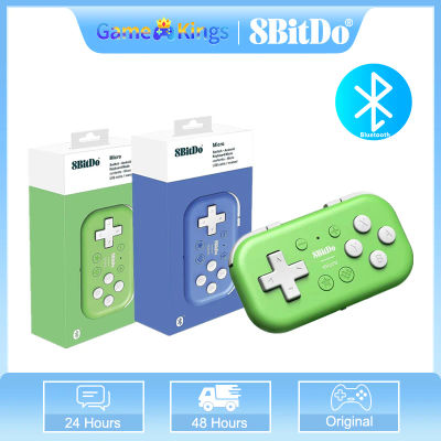 8BitDo Micro Bluetooth Gamepad Mini controlador compatible con Nintendo Switch/Android/Raspberry Pi/iOS/Win10/11 y modo de teclado