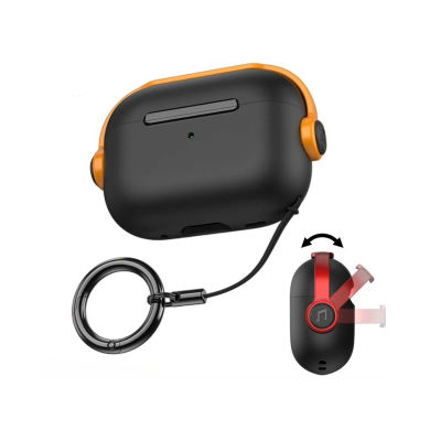 Funda protectora para Apple Airpods 1, 2, 3, 4 Pro2, funda para auriculares inalámbricos con Bluetooth, bolsa para auriculares con soporte para teléfono