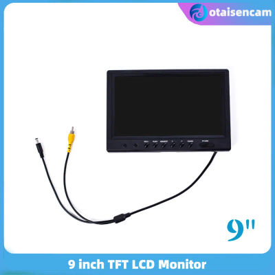 Pantalla de Monitor TFT LCD de 9 pulgadas con función de grabación de vídeo DVR, tarjeta SD de 8GB, compatible con cámara subacuática, endoscopio Industrial WP70 WP71