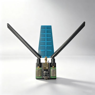 Placa de desarrollo ESP32 DevKitC, módulo inalámbrico NRF24L01 (E01-ML01DP5) de 2,4 GHz, compatible con Bluetooth para proyectos de IoT.