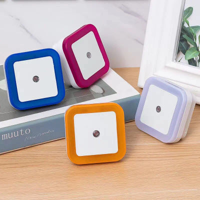 Mini Lámpara LED Nocturna Inalámbrica con Sensor, Enchufe EU/US, Iluminación Interior para Bebés, Niños, Dormitorio, Sala de Estar, Pasillo, Decoración del Hogar