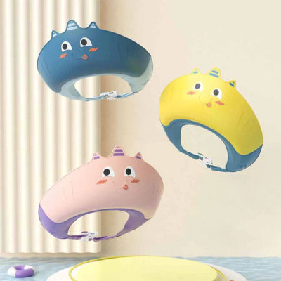 Gorro de Ducha Impermeable para Niños, Suave y Ajustable, Gorro de Protección para el Cabello de Bebés