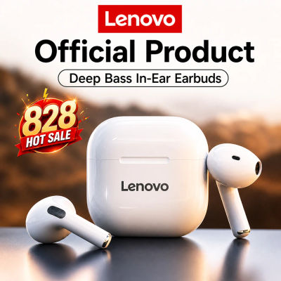 Auriculares Bluetooth LenovoLP40 TWS con sonido envolvente HIFI con micrófono, auriculares inalámbricos con Control táctil, auriculares HD para llamadas y juegos, a la moda