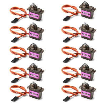 2/4/5/10/20 Uds MG90S engranaje totalmente metálico 9g Servo SG90 versión mejorada para helicóptero Rc avión barco coche MG90 9G Trex 450 RC Robot