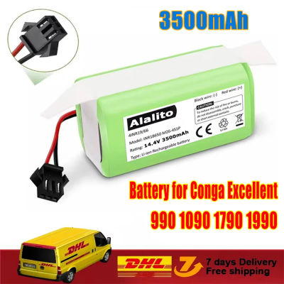 Nueva batería de iones de litio de 14,4 V y 3500mAh para aspiradora robótica Lefant T700 Ecovacs Deebot N79 N79s Dn 622 Eeuf