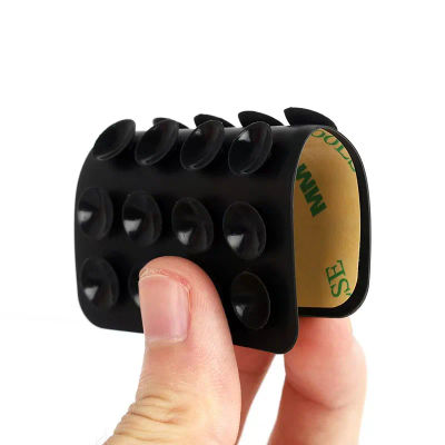 Soporte de Teléfono con Ventosa de Silicona Cuadrada Ultrafina, Adhesivo Antideslizante para Montaje en Pared, Accesorio para la Parte Posterior de la Carcasa del Teléfono