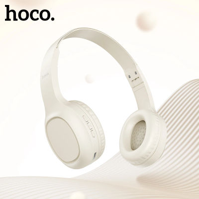 HOCO-auriculares inalámbricos W46 con Bluetooth 5,3, dispositivo de audio con altavoz de 40MM, para música, para deportes, juegos, diseño plegable, fácil de llevar