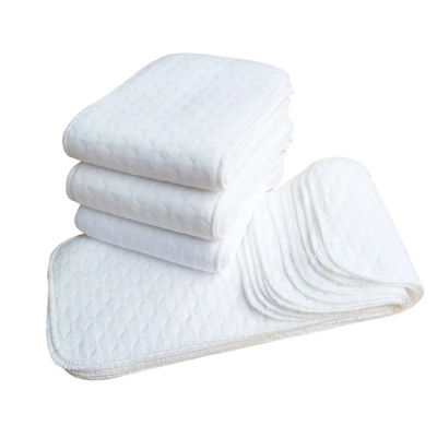 10 Uds. Pañales de algodón para niños, pañales reutilizables lavables para bebés, cambiadores plegables para niños, accesorios
