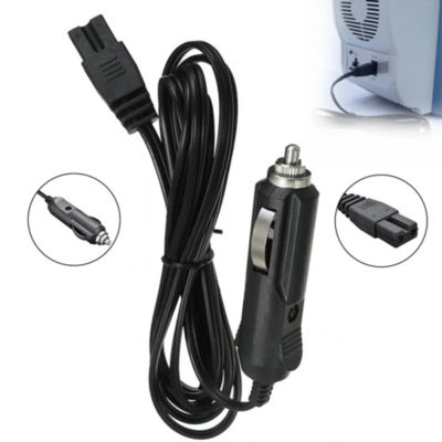 Cargador de Cable con enchufe de Cable de 12V CC de 2 pines para refrigerador de coche, caja fría, Mini refrigerador, encendedor de cigarrillos para coche