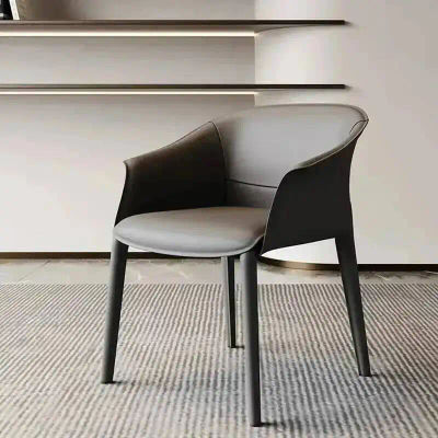 Sillas de Comedor Tapizadas, Cómodas y Elegantes, Sillas de Comedor Modernas para Exteriores, Diseño Europeo de Moda, Muebles para el Hogar