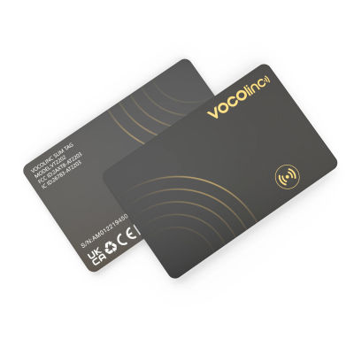 VOCOlinc Tarjeta de seguimiento de billetera ultrafina, etiqueta inteligente de seguimiento en tiempo real, rastreador de billetera, emparejamiento Bluetooth, buscador de artículos, localizador de