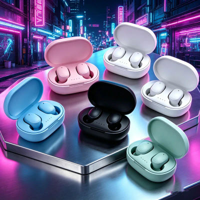 Auriculares Bluetooth TWS, Auriculares Inalámbricos Bluetooth con Cancelación de Ruido y Micrófono, Auriculares A6S