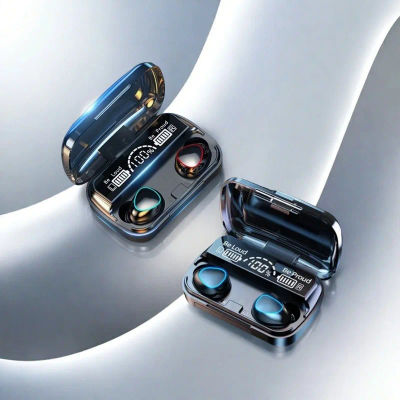 Auriculares Bluetooth M10 manos libres pantalla LED auriculares Bluetooth estéreo HiFi música auriculares inalámbricos auriculares para juegos impermeables