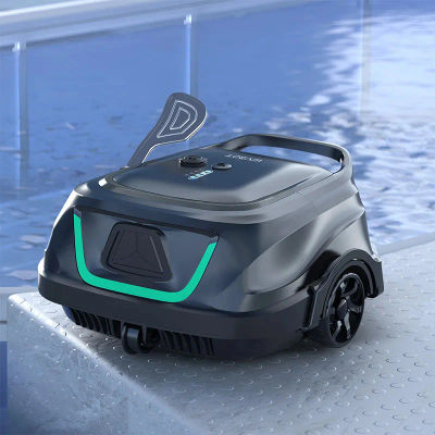 Robot limpiador de piscinas inalámbrico WYBOT A1, limpieza programada para bordes de suelo, filtración de doble capa, 120 minutos de tiempo de trabajo
