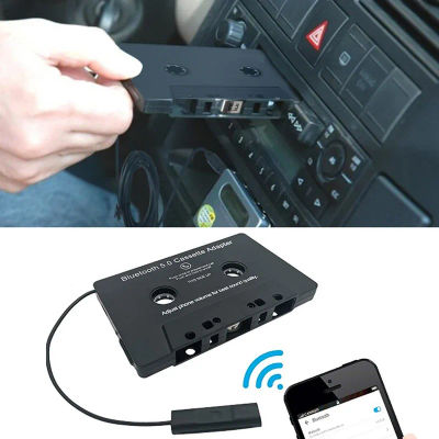 Bluetooth 5,0 voiture Audio estéreo Cassette vehículo Bluetooth bande Cassette lecteur voiture MP3 manos libres agenda telefónica para Ip