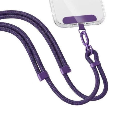 Cordón ajustable Universal para teléfono, collar cruzado, correa, funda para teléfono, cuerda colgante larga con Clip, antipérdida, duradero y resistente