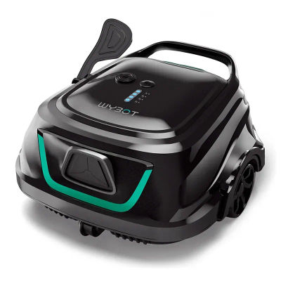 Aspirador de piscinas inalámbrico para suelo, Robot de limpieza inteligente, estacionamiento automático, filtración de doble capa, tiempo de ejecución de 120 minutos
