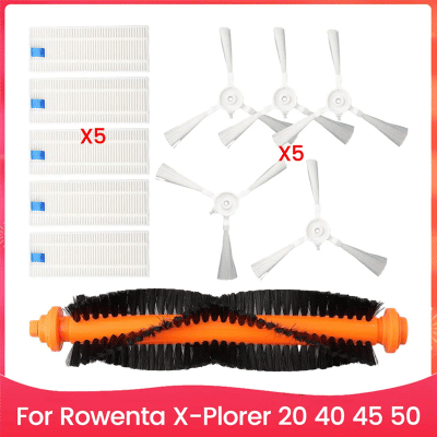B47B-Kit de filtro de Cepillo Lateral para Rowenta x-plorer Series 20 40 45 50 RR6875 RR7275 RR8227 piezas de aspiradora