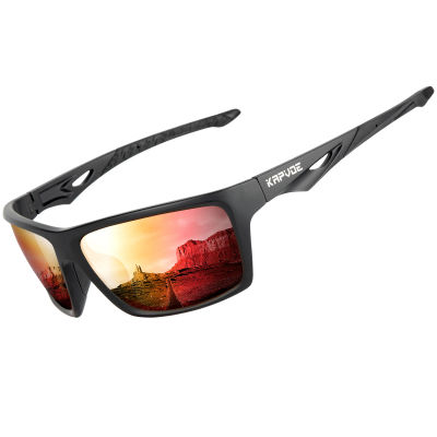 Gafas polarizadas KAPVOE, gafas de pesca para hombres y mujeres, gafas para acampar, senderismo, conducción en carretera, gafas de sol deportivas, gafas para correr en bicicleta