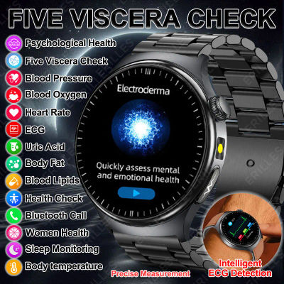 Relojes Inteligentes Deportivos con Diagnóstico de ECG por IA, Nueva Tecnología 2026, para Hombres y Mujeres, con Monitor de Frecuencia Cardíaca y Presión Arterial, Resistentes al Agua IP68
