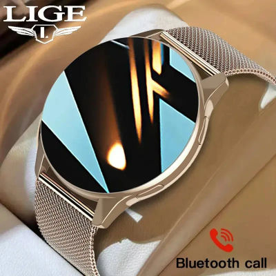 Nuevo Reloj Inteligente LIGE 2026 con Carga Inalámbrica, Esfera Personalizable, Llamadas Bluetooth, Reloj Inteligente para Hombre y Mujer, Pulsera de Fitness