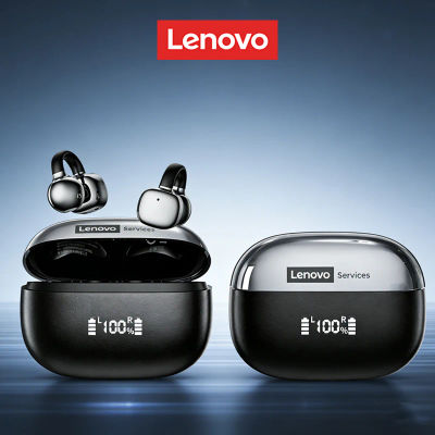 Audífonos Inalámbricos Lenovo Open Ear, Bluetooth 6.0, Cómodos, con Clip, para Juegos y Deportes, con Pantalla LED Digital de Energía, RS119 Pro