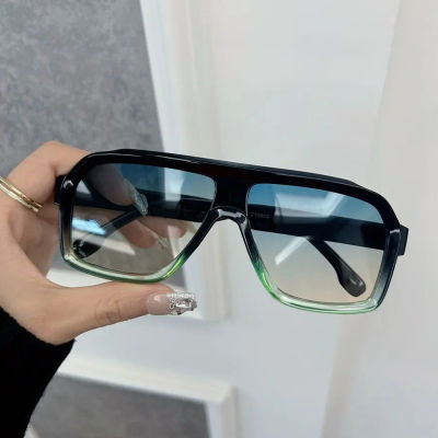 Gafas de sol cuadradas clásicas para mujer y hombre, gafas de sol ovaladas de estilo de diseñador de marca Vintage, gafas para hombre y mujer