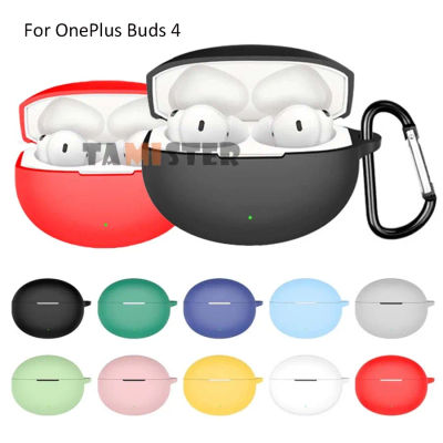 Funda protectora de silicona para OnePlus Buds 4, Protector de auriculares inalámbricos Bluetooth, accesorio de piel